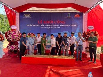 Khởi công Dự án Nhà máy Bao bì Depak 500 tỷ đồng: Mảnh ghép hoàn thiện hệ sinh thái kinh tế tuần hoàn tại Thanh Hóa